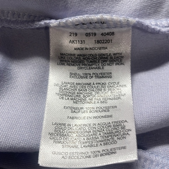 Columbia fleece jacket partial zip pull over lilac lavender purple womens size L - Picture 9 of 10